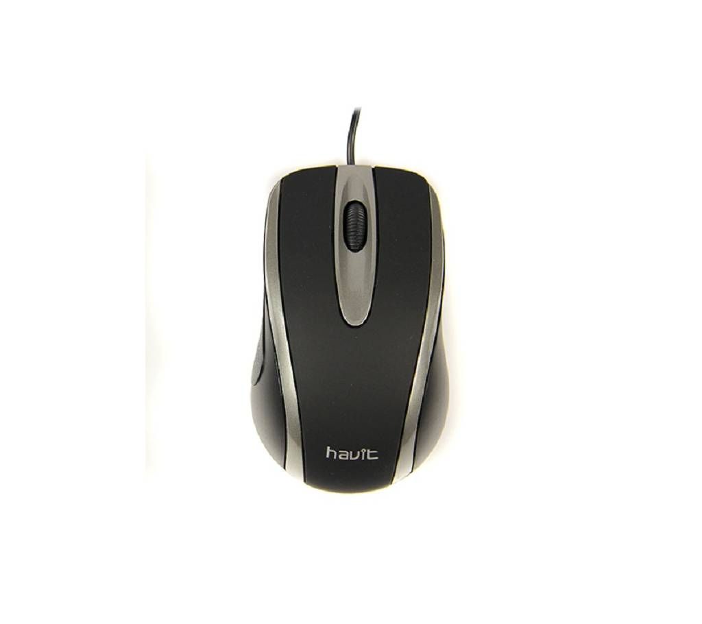 Havit USB Mouse - Silver and Black