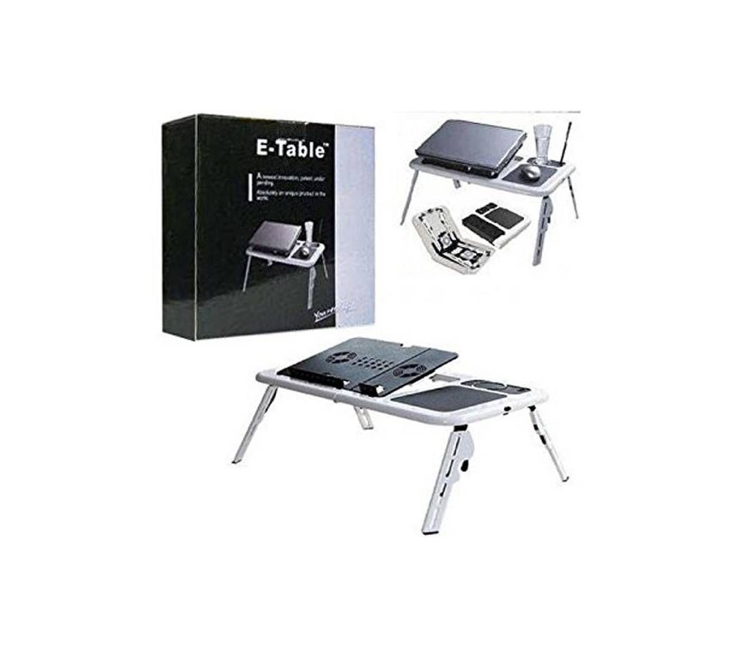 Foldable Laptop Cooling Table with fan