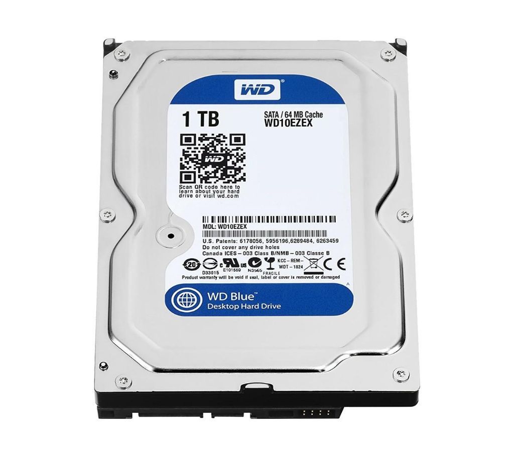 Western Digital WD10EZEX-00RKKA0 1TB SATA Blue Desktop HDD