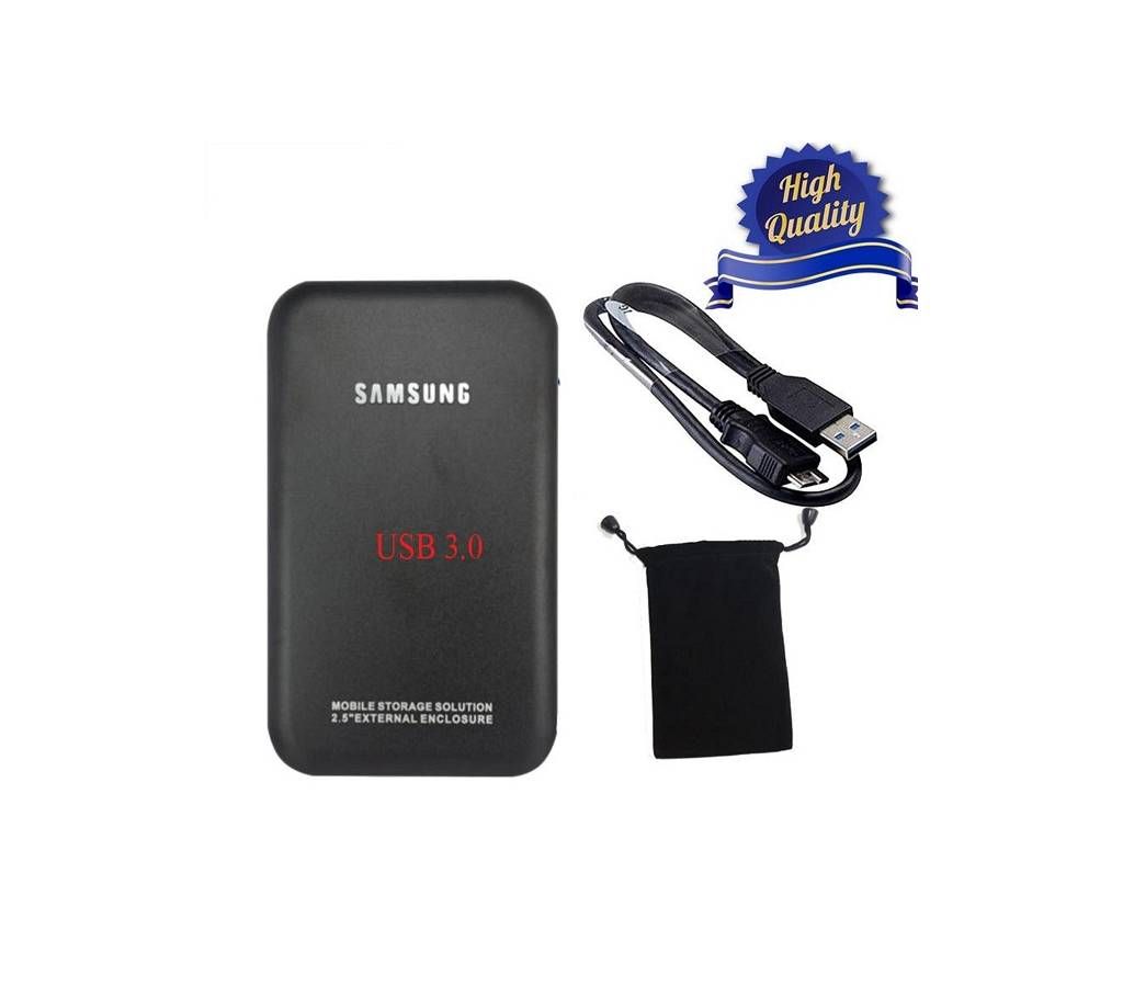 SAMSUNG 2.5 Inch USB 3.0 Hard Drive Disk HDD External Enclosure Case