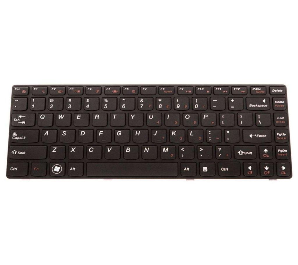 Replacement Keyboard for Lenovo G470 V470 B470 B490 G475 B475E V480 B480 M495 M490 B475 V480 G470A G470AH G470GH Black US Layout