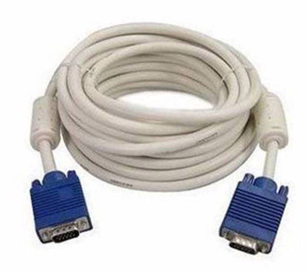 Monitor Cable Mail To Mail VGA(5M)(445A)
