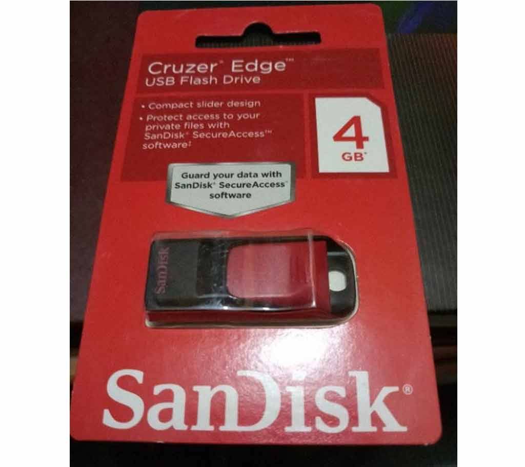 Cruzer edge usb flash drive 4 GB