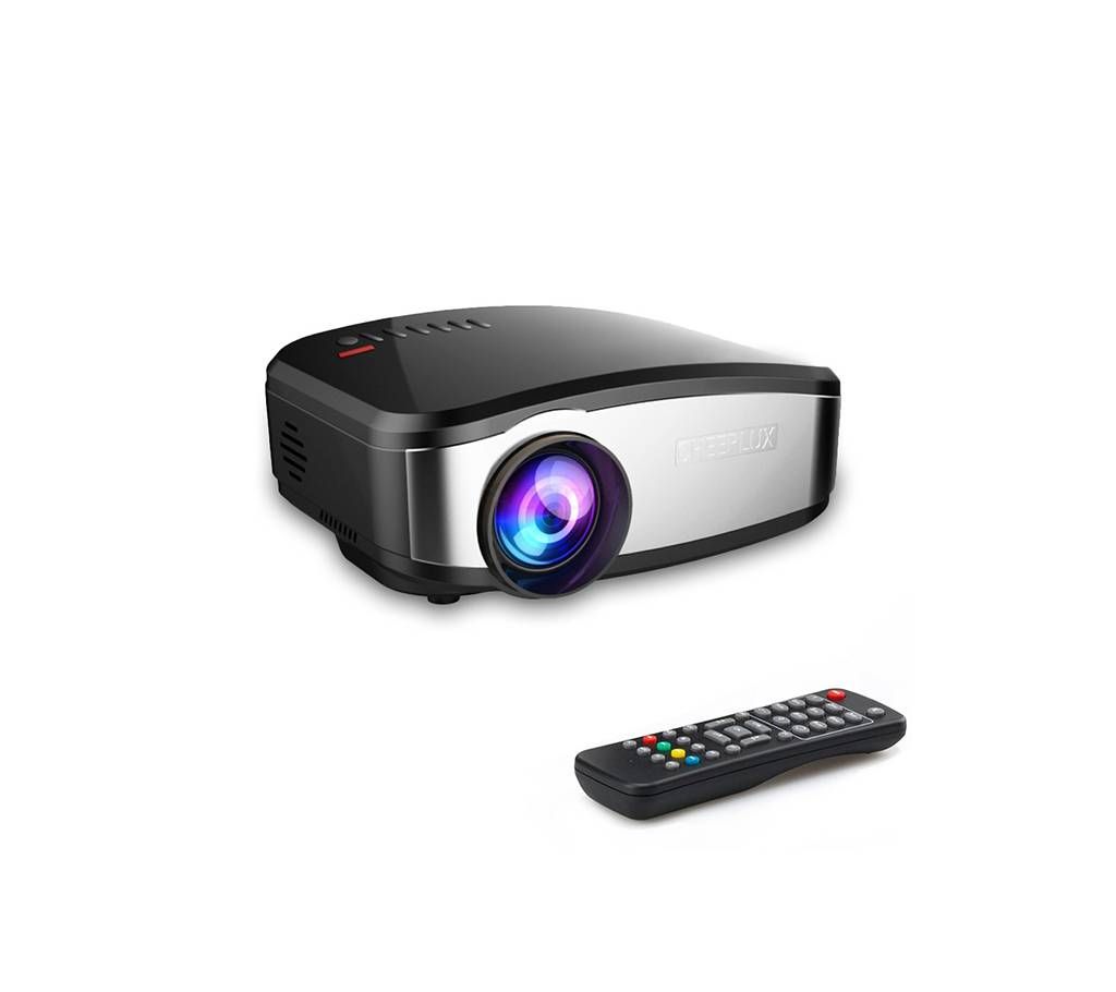 Cheerlux C6 Mini Wi-fi LED Projector With built-in TV Card