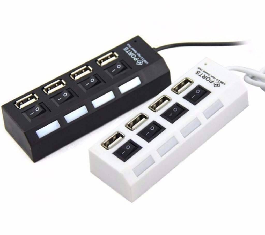 USB Hub 4 Port 1 Pieces
