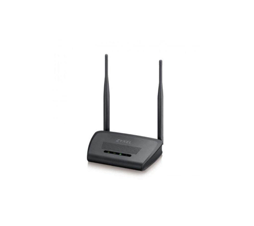 ZYXEL Wireless N300 Home Router- Black- CCT