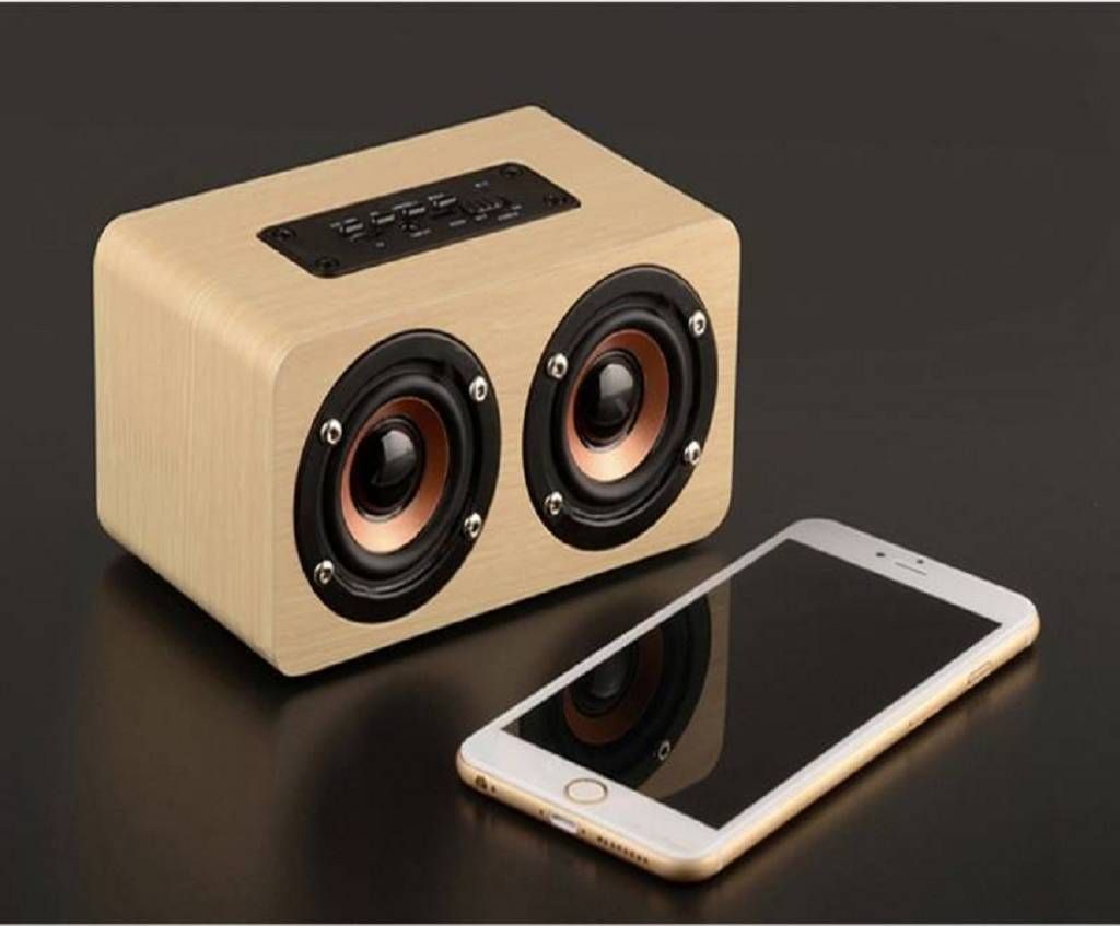 Wooden Wireless Bluetooth Speaker