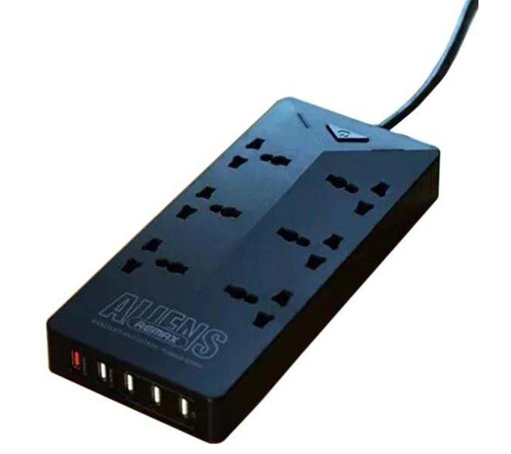 Remax S4 Aliens 5 USB port Multi-flag