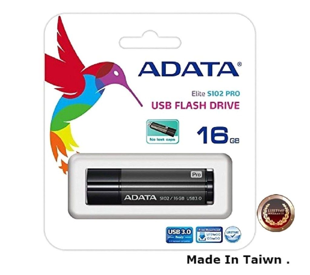 ADATA S 102 PRO Gray 16GB pen drive
