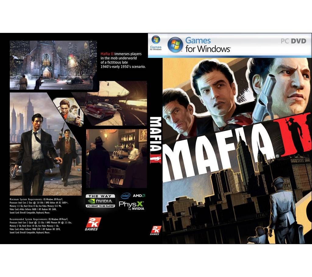Mafia 2 Ultimate Edition PC DVD