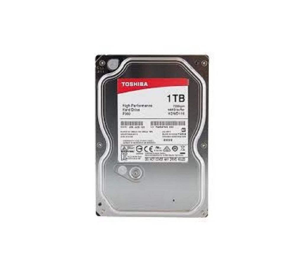 Desktop Hard Disk  1TB - Black