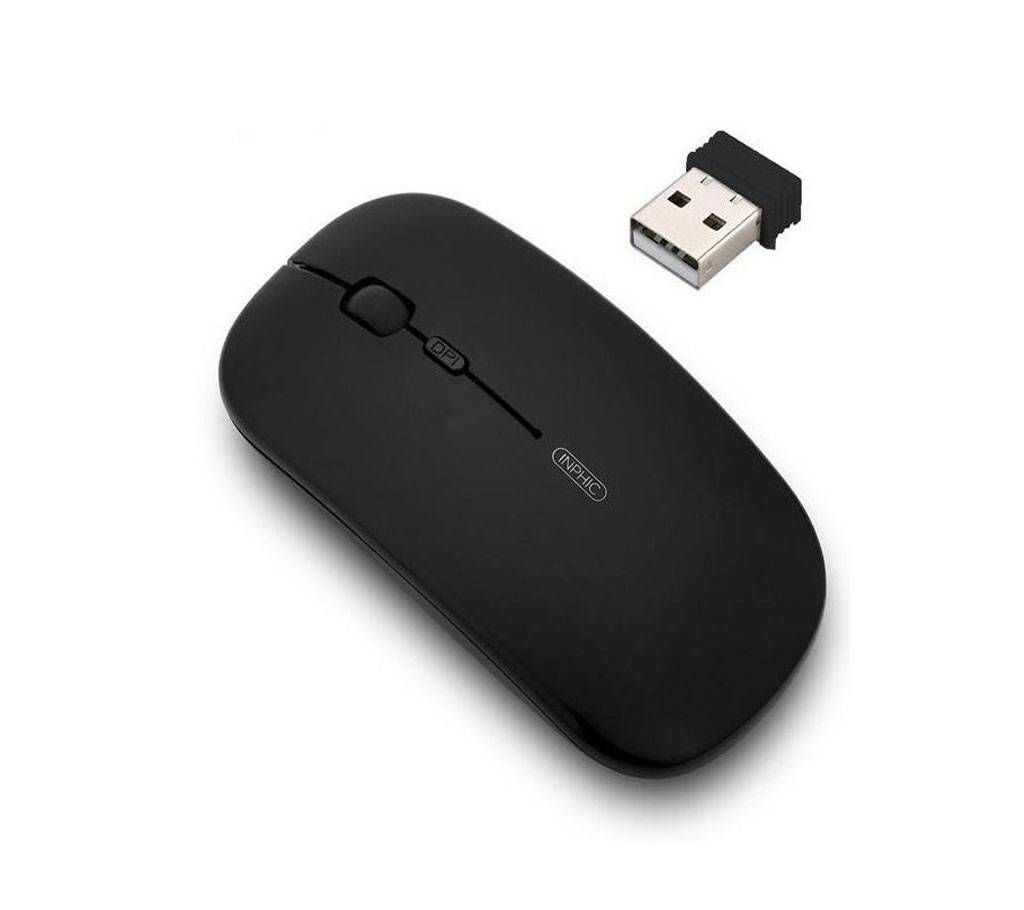 Mouse- -Mini AP1 - Wireless Mouse - Black