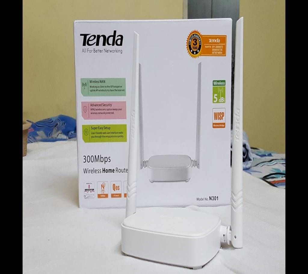Tenda Router - Model-N301