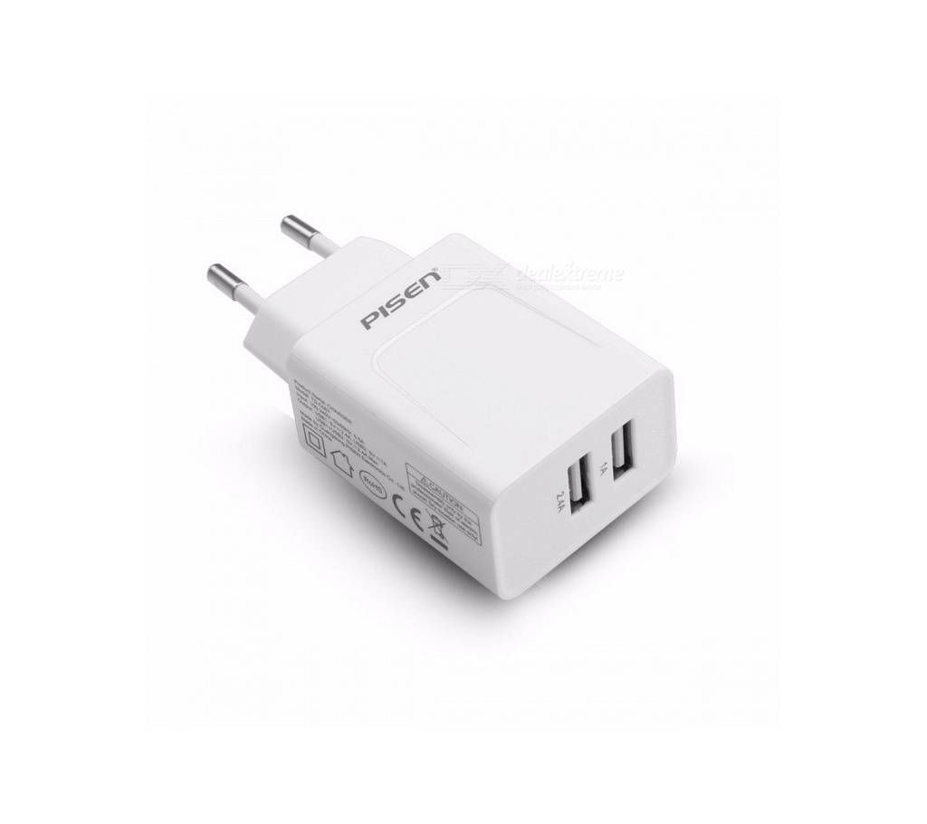 Universal Dual USB Wall Phone Charger