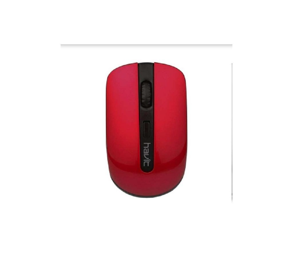 HV-MS989GT Wireless Mouse - Red