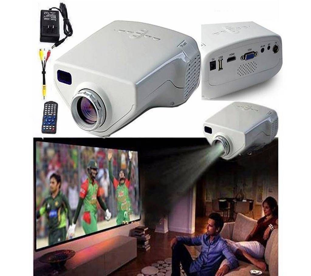 HD 1080P Multimedia TV Projector