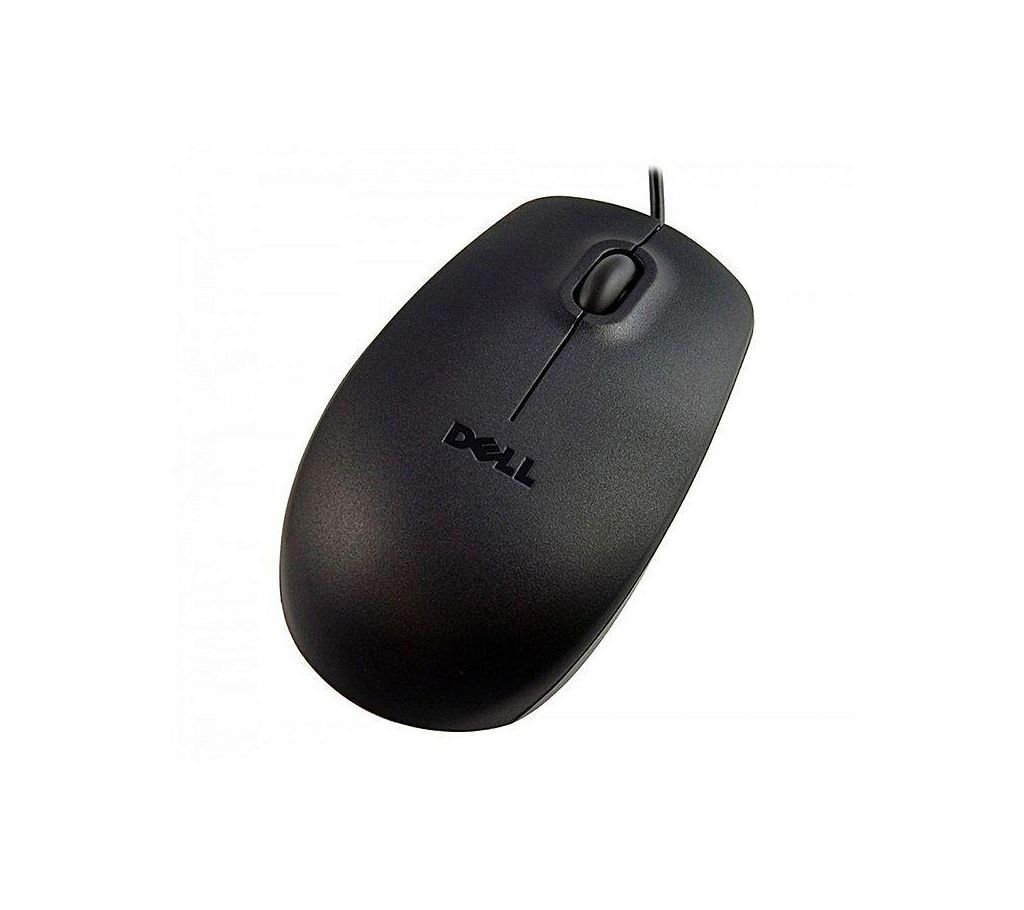 mini wired optical mouse- Black