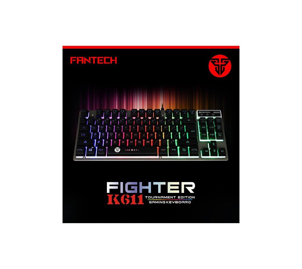 FANTECH K611 FIGHTER RGB GAMING KEYBOARD