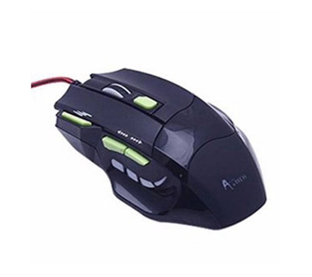 A.Tech USB Wired Fire Gaming Mouse