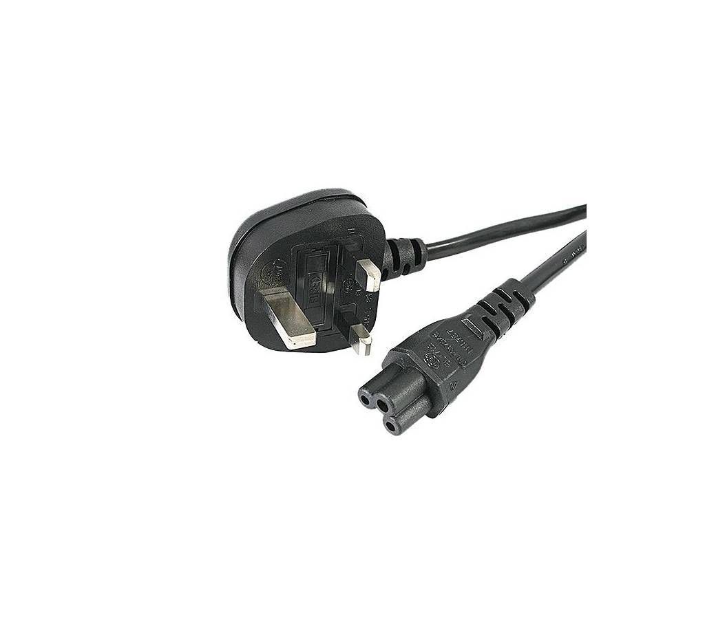 Laptop Adapter Power Cord Cable - Black