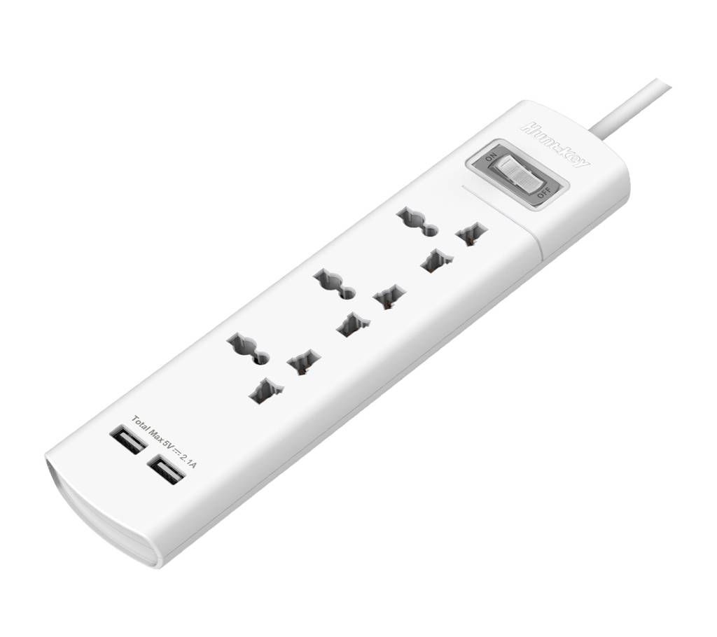 Huntkey Power Strip SZM 307 with 2 USB ports