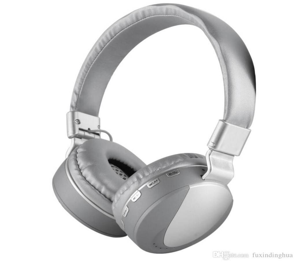 MS-K9 High Definition Wireless Bluetooth Headphone - Silver