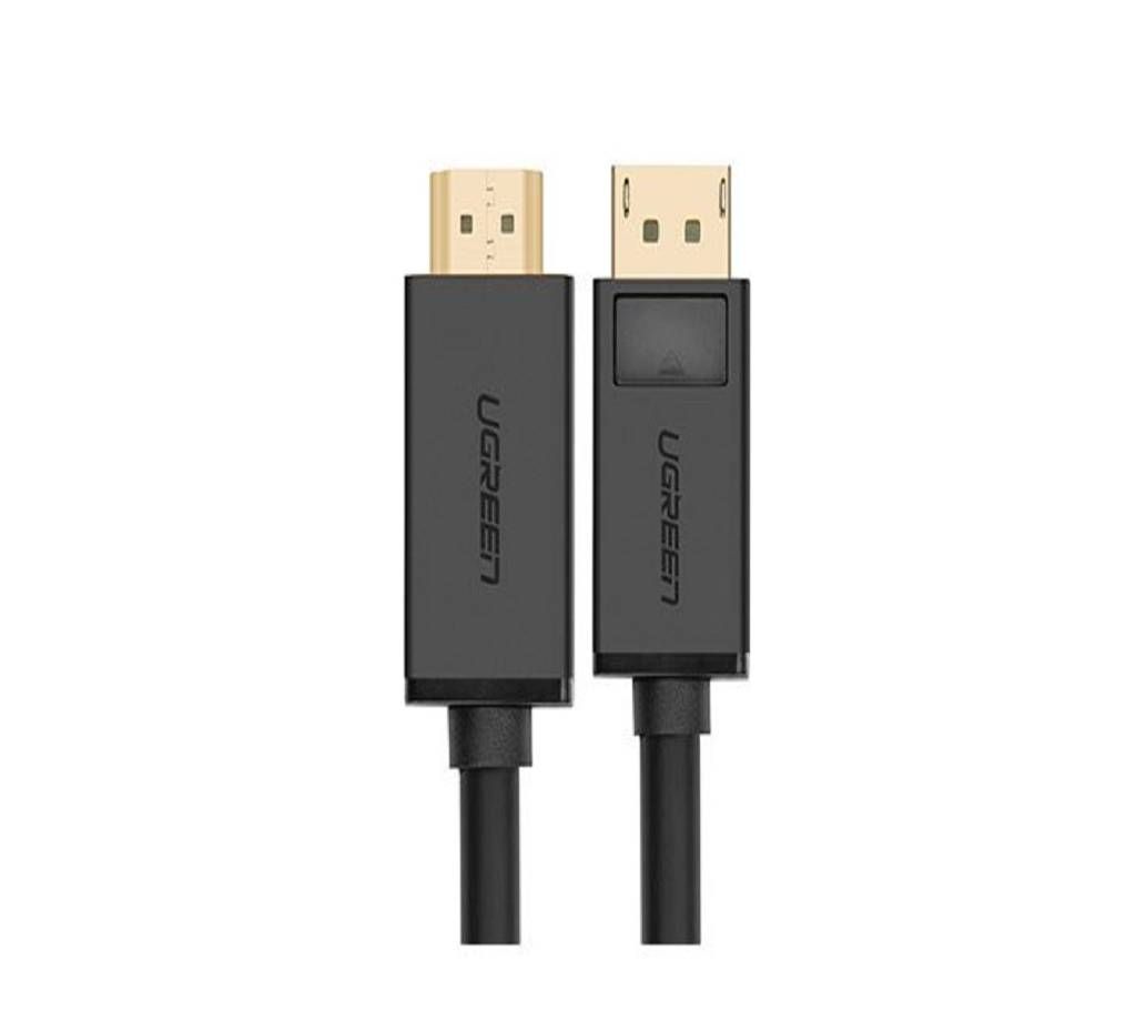 DP Male to HDMI Male Cable 2M - Black