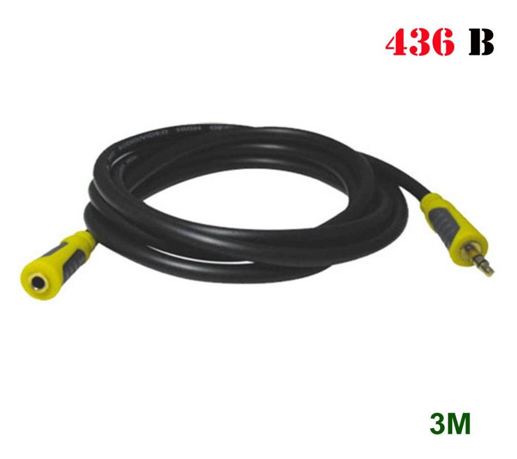 Audio Video male to female high grad  Extension cabal 3M