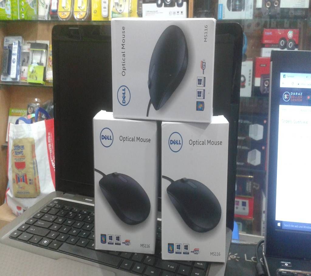 MS116 USB DELL mouse - 1 Pcs 