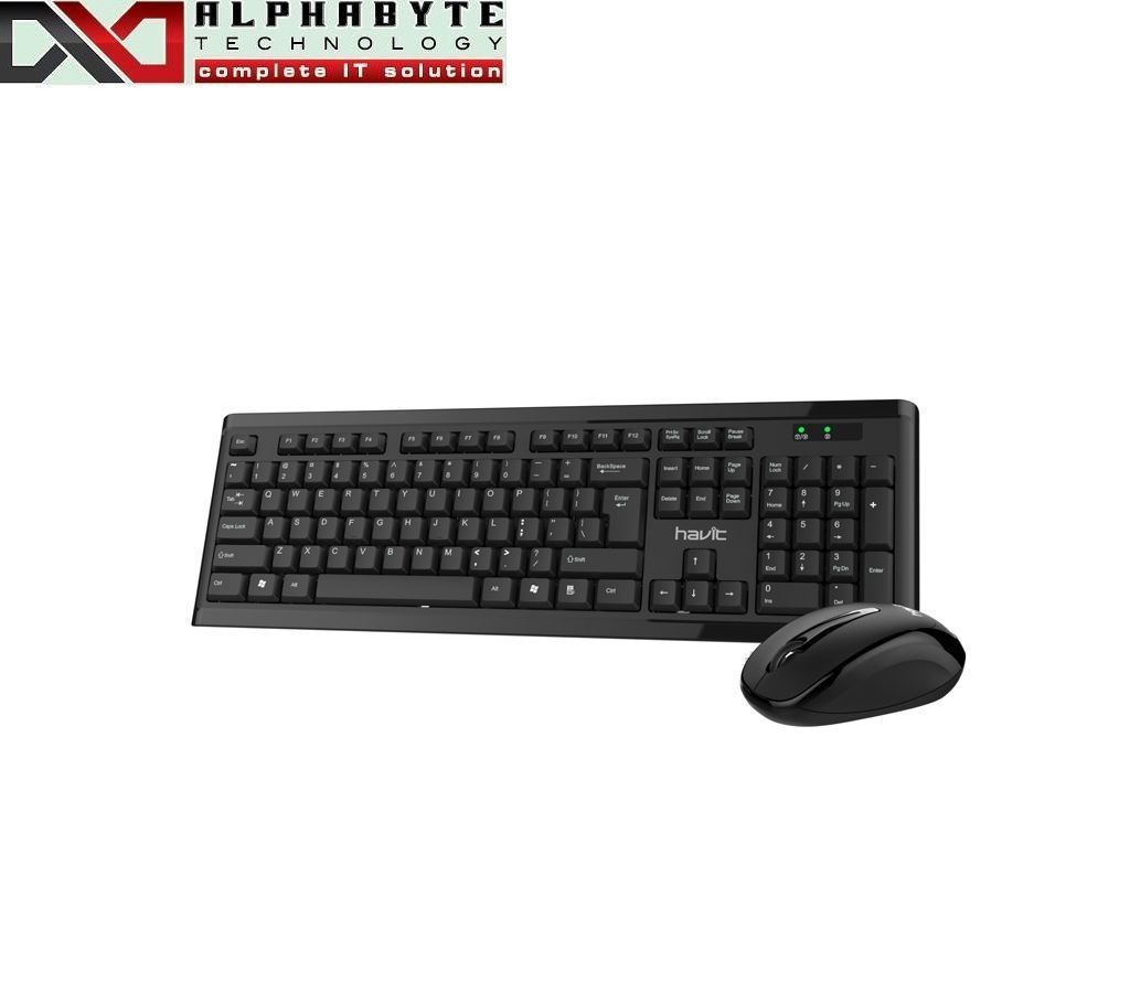 HAVIT KB653GCM  -   WERLESS KEYBOARD & MOUSE COMBO