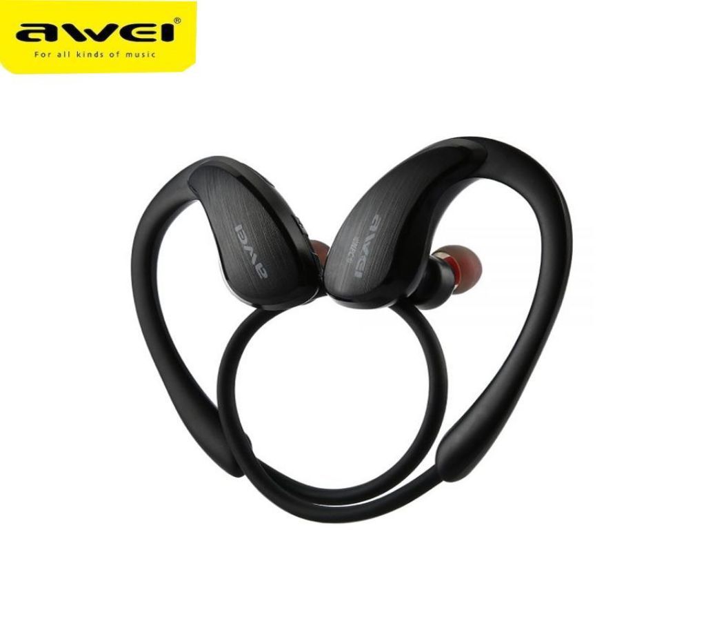 Awei wireless Sports stereo Headphone Waterproof IPX4 Level