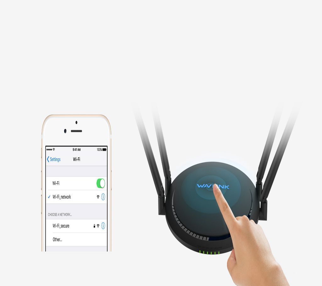 Smart Touch Dual-band Wi-Fi Router