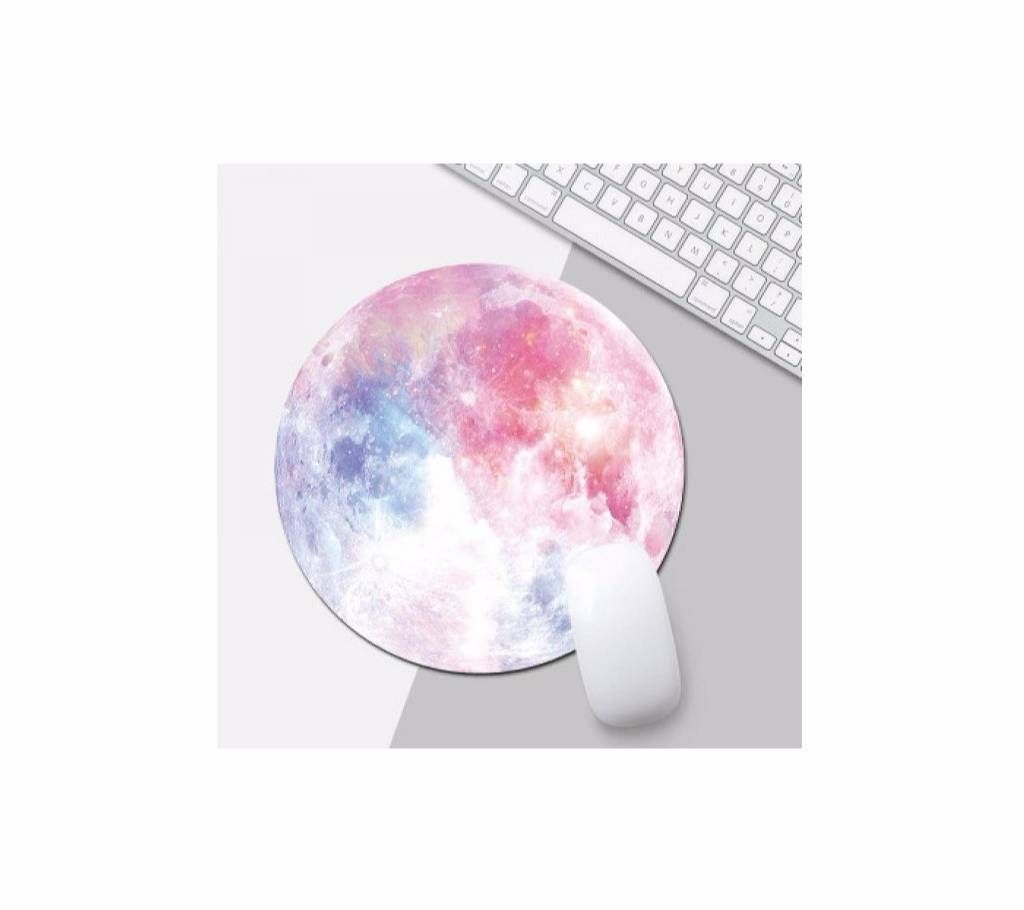 Soft Natural Rubber Round Gaming Home Office Mouse Pad