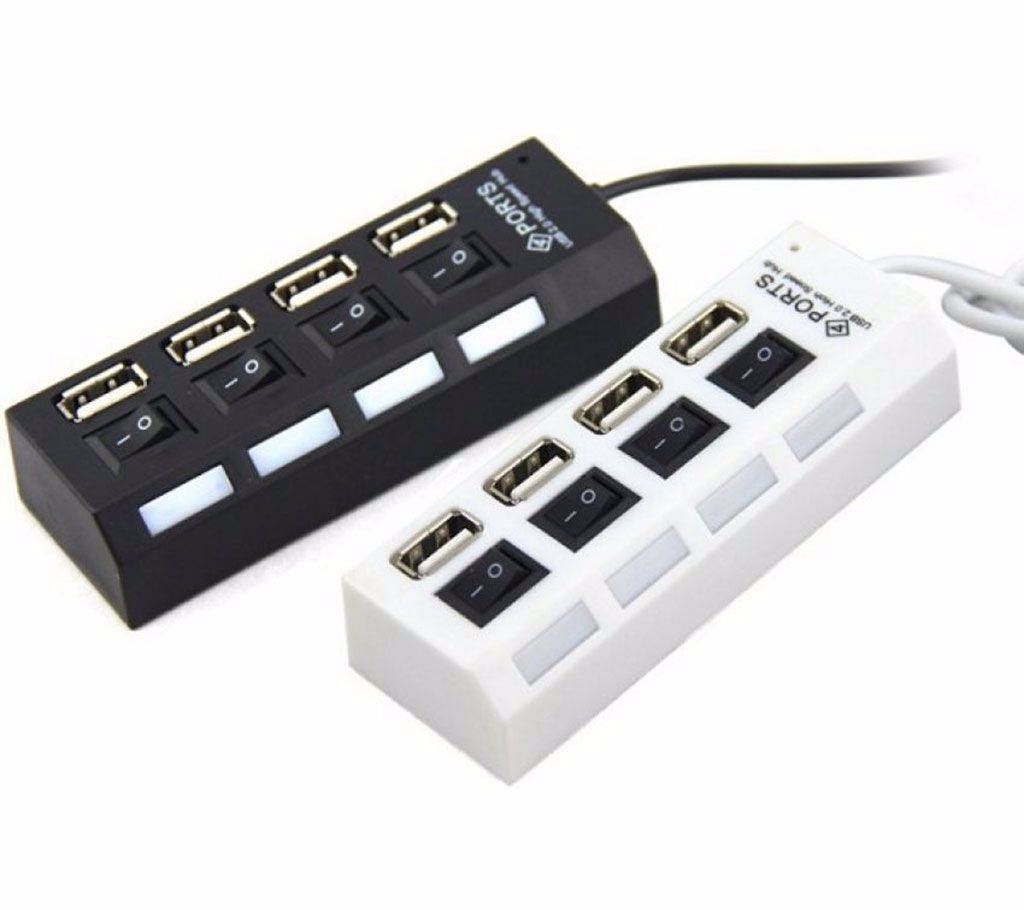 4 Ports USB 2.0
