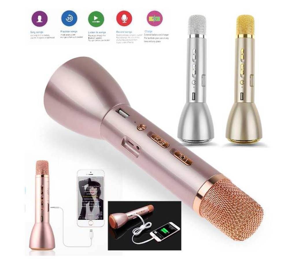 Wireless microphone speaker