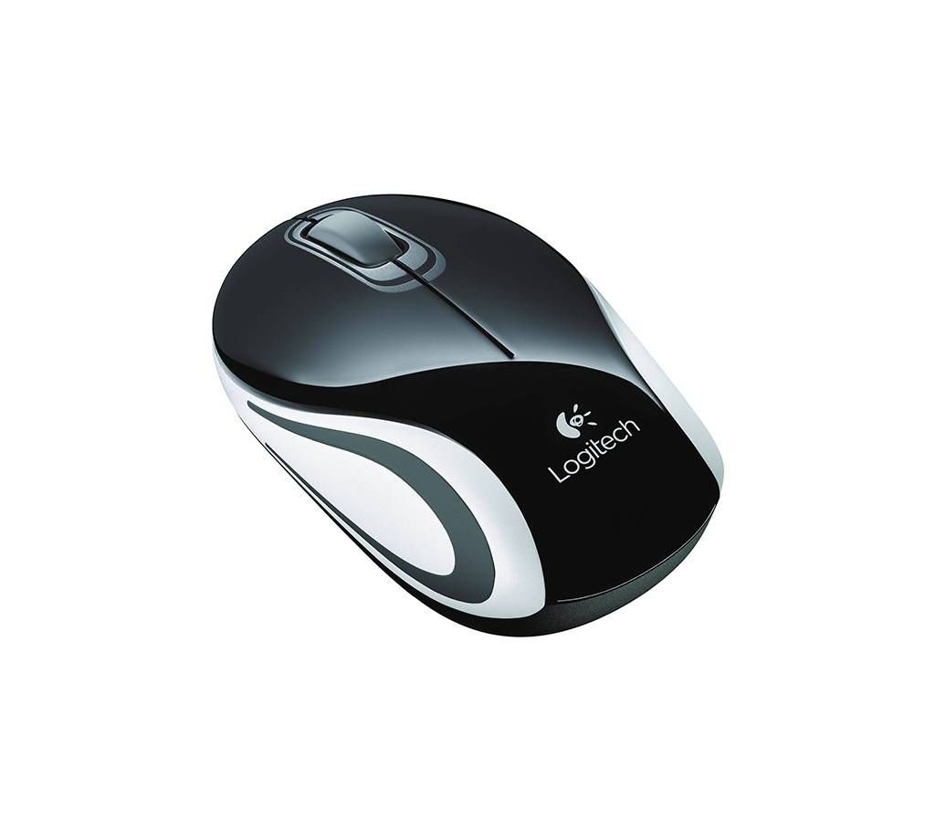 Logitech M187 Wireless Mouse-Black