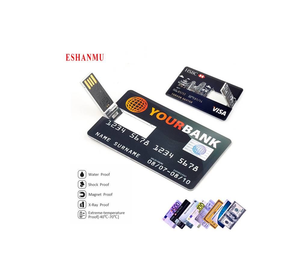 Card Shape Pen drive 32 GB 