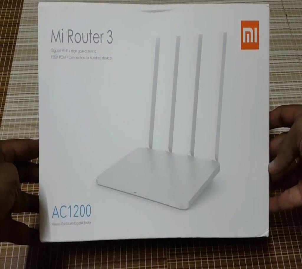 Mi Wifi Router 3 AC1200 Duel Band- White