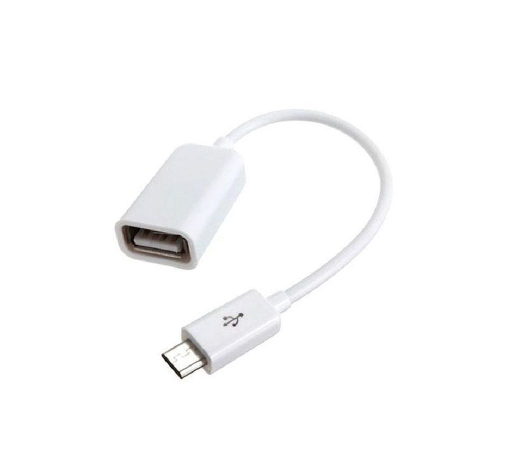 Universal OTG Cable - White