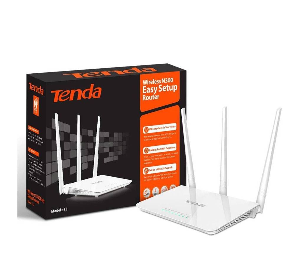 Tenda F3 300Mbps Wi-Fi Router