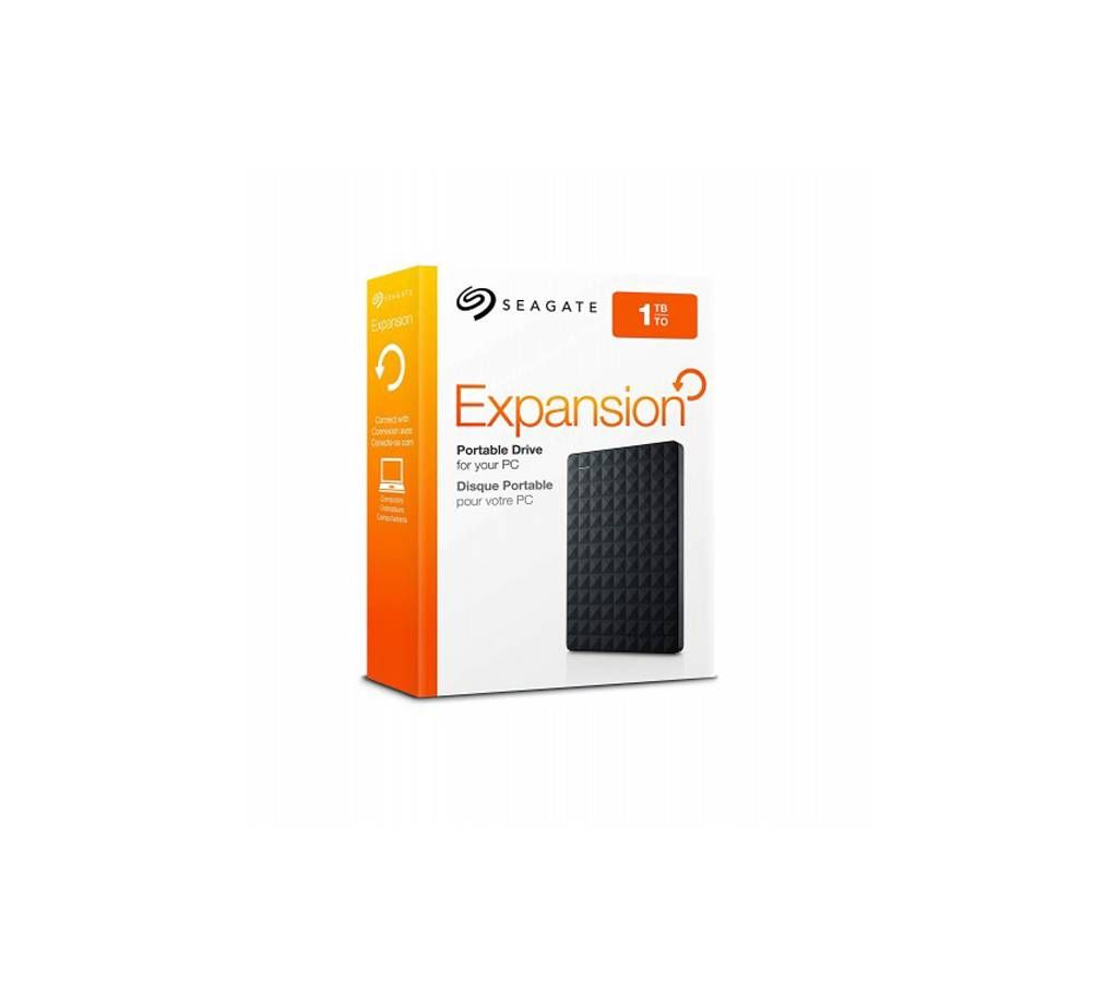 Seagate STEA1000400 Expansion Portable 1TB USB 3.0 Black External HDD