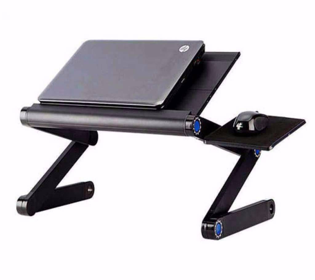 Aluminium Made Laptop Table With Mouse Pad