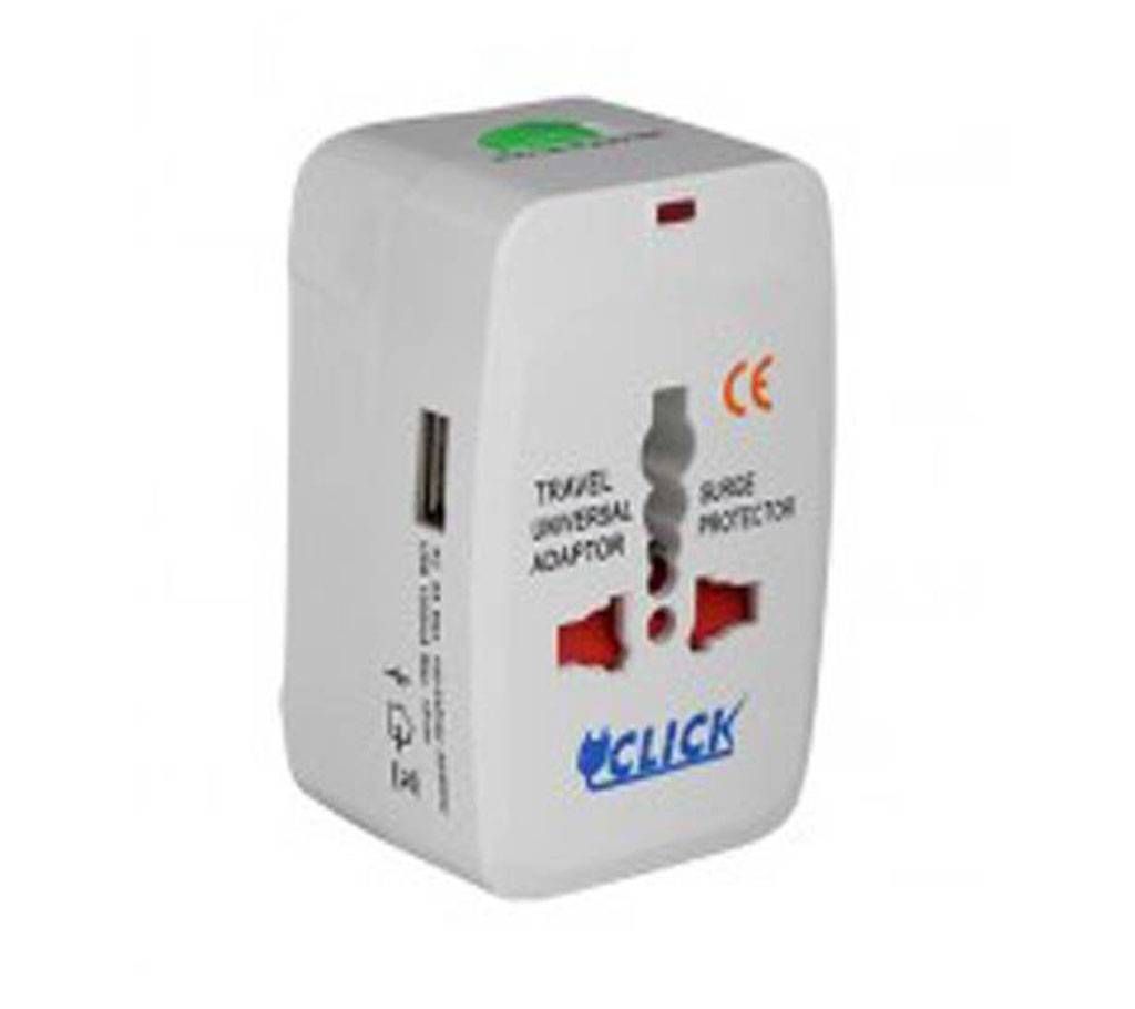 Universal Travel Adaptor With USB Port
