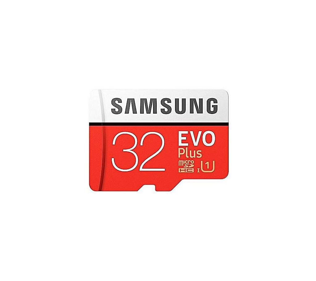 Samsung EVO Plus microSDHC Memory Card 32GB