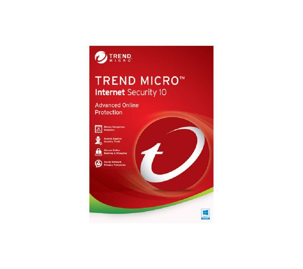 Trend Micro Internet Security 1 User 1 Year