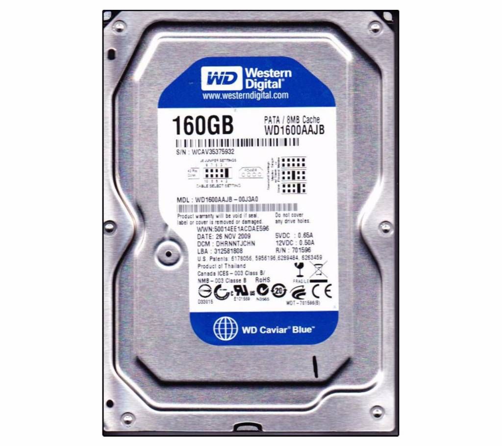 Hard Drive 160GB Sata for Desktop