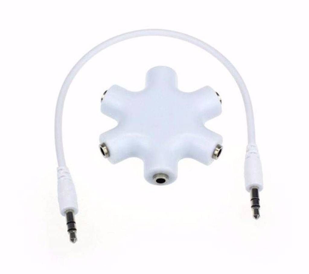 Budi Rockstar 5 Port Audio Aux Cable