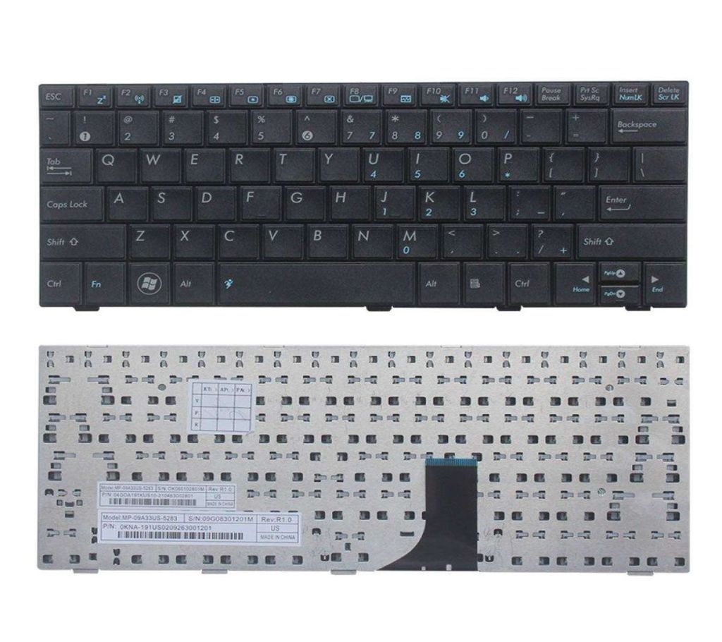 New Laptop Replacement Keyboard For Asus EeePC 1005 1005H 1005HD 1005HA 1005PX 1001 1001H 1001HA 1001PX 1001PXD 1008 1008H 1008HA 9J.N1Q82.10R US Layo