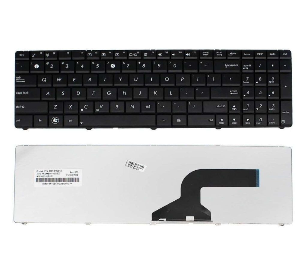 Laptop Keyboard for ASUS F50 K52 K52J K52JK K52JR K52F K55N F50S F50Q F5OZ F70SL F70 X54 X54L X54XI X54XB X54H X54HY X54HR A54L X54C X54LY X72J X72D X
