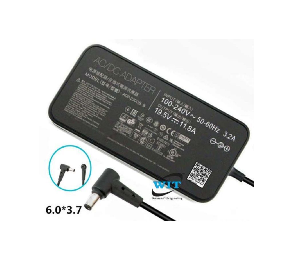 Asus 19.5V 11.8A 230W 6.0*3.7mm Original AC/DC Power Adapter or Charger for Asus ROG GX501 GX501V GX501VI GX501VI-XS75 GX501VI-XS74 ADP-230GB B